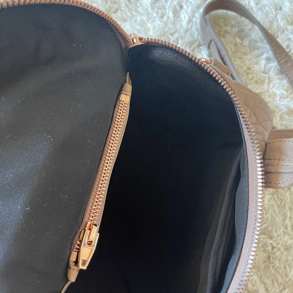 Alexander Wang Pebbled Lambskin Mini Rockie Latte Rose Gold Hardware beige color - Picture 6 of 10